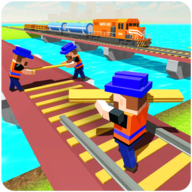 水路火车轨道建造者(River Road Train Track Builder)